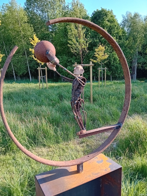 Jan Verschueren - Bouleversé de l'éternité (Ceramic, Metal, Scrap)